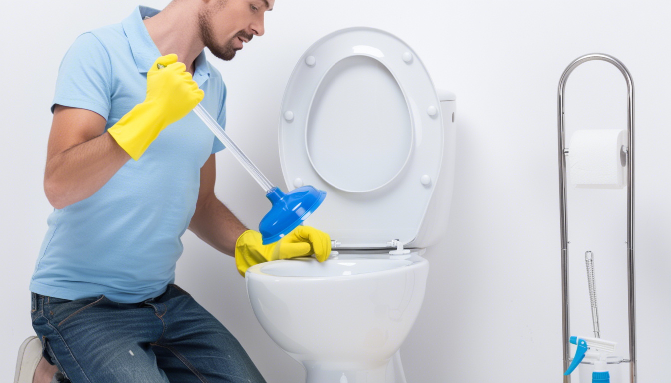 Съвети и трикове за отстраняване на запушена тоалетна